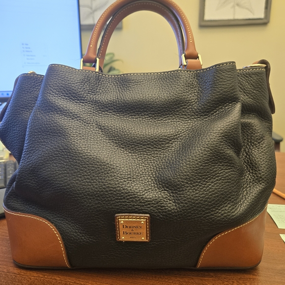 Dooney & Bourke Black and White Checkered Interior